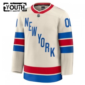 Lasten NHL New York Rangers Pelipaita Custom 2025-26 Fanatics Premium Winter Classic Valkoinen